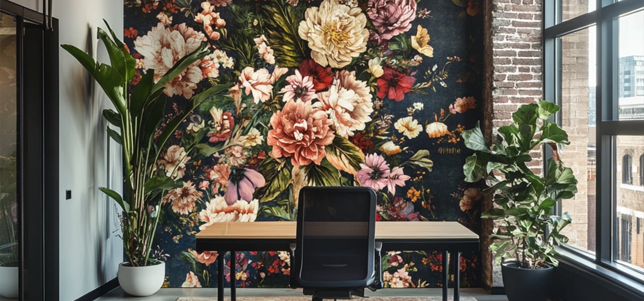 Flower Art, Rebranded: The Anti-Grandma Way to Use Florals