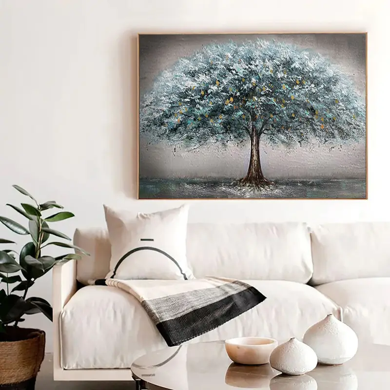 Flower And Tree Painting #FT 008