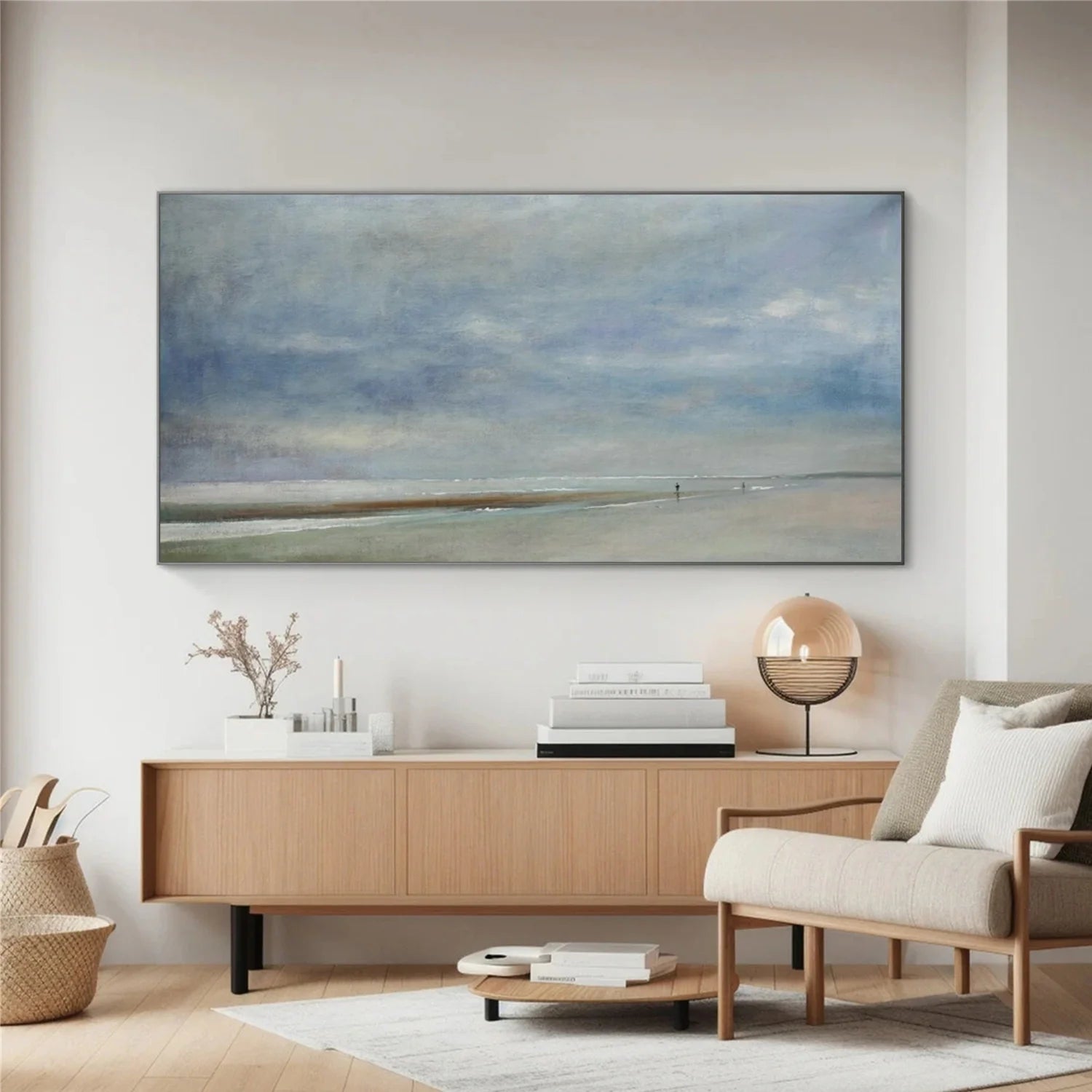 Sea & Sky Abstract Wall Art #MS163