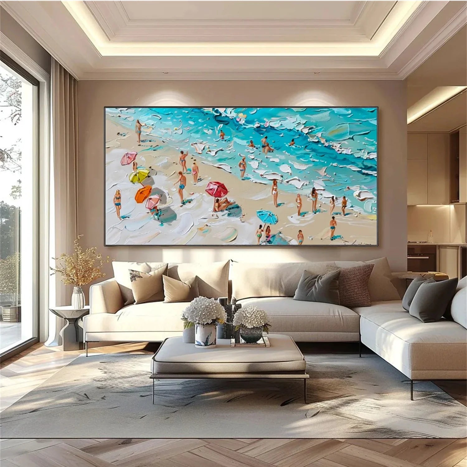 Sea & Sky Textured Art #MS094