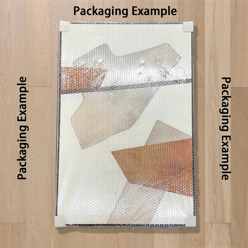 White Minimalist Textured Paintings Canvas Set of 2 #MM062