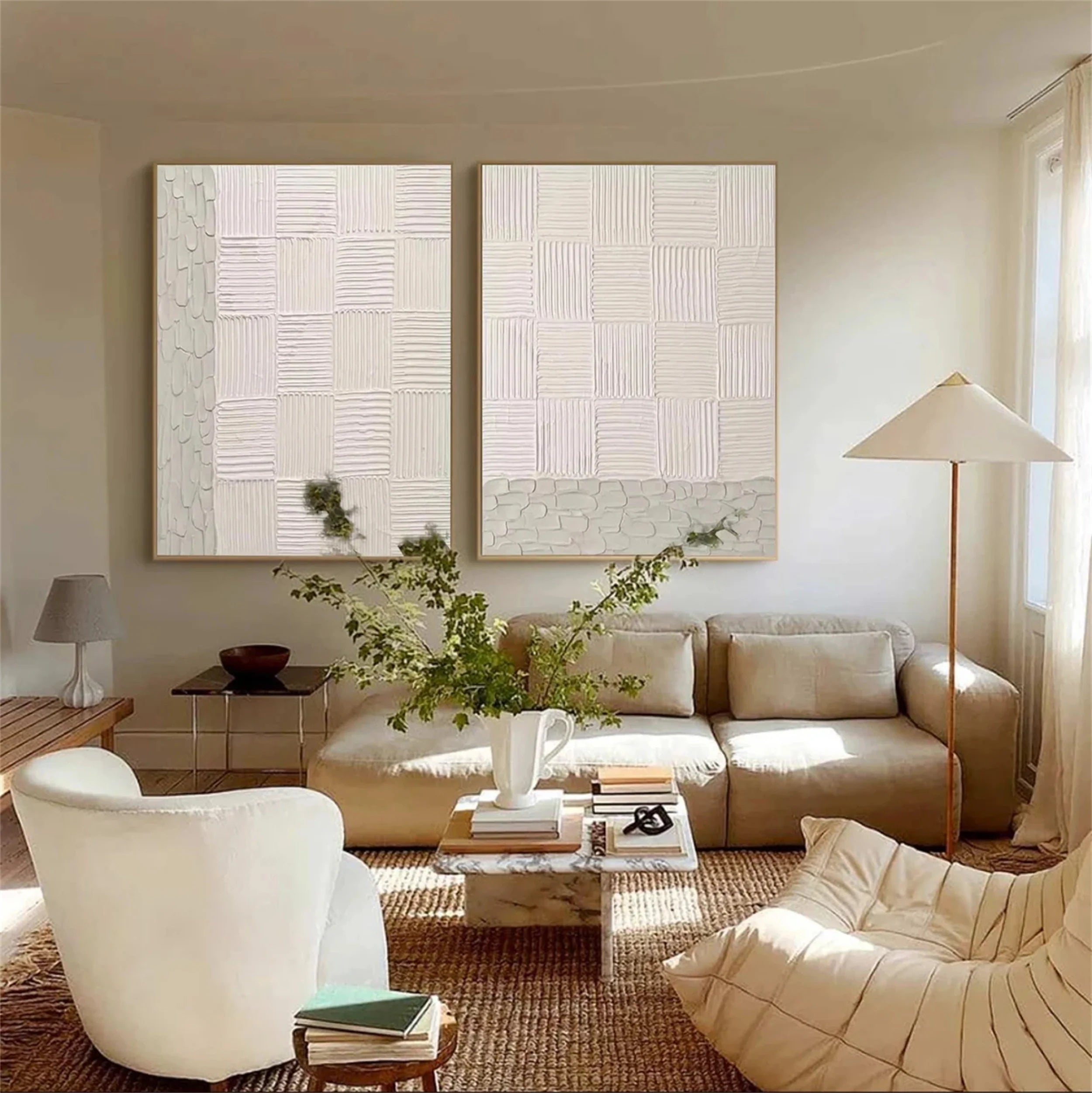 Abstract Tranquility Set of 2 #WS119