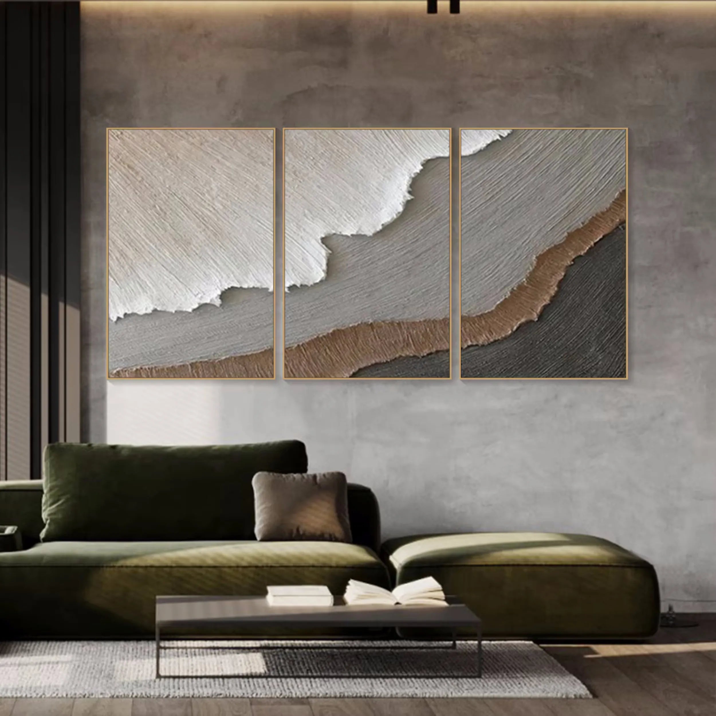 Ocean And Sky Painting Set of 3 #OS 144