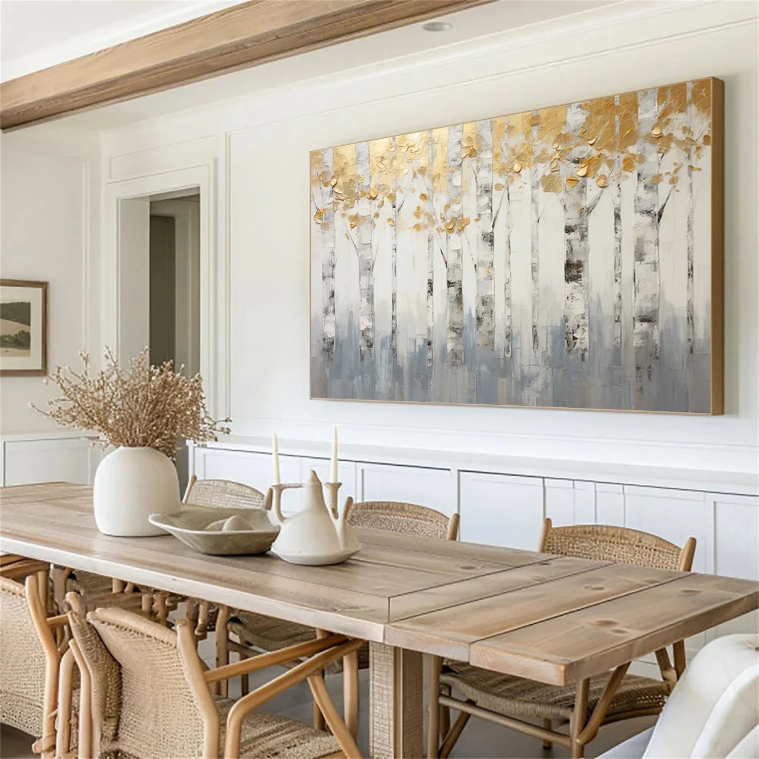 Flower & Tree Abstract Wall Art #ML137