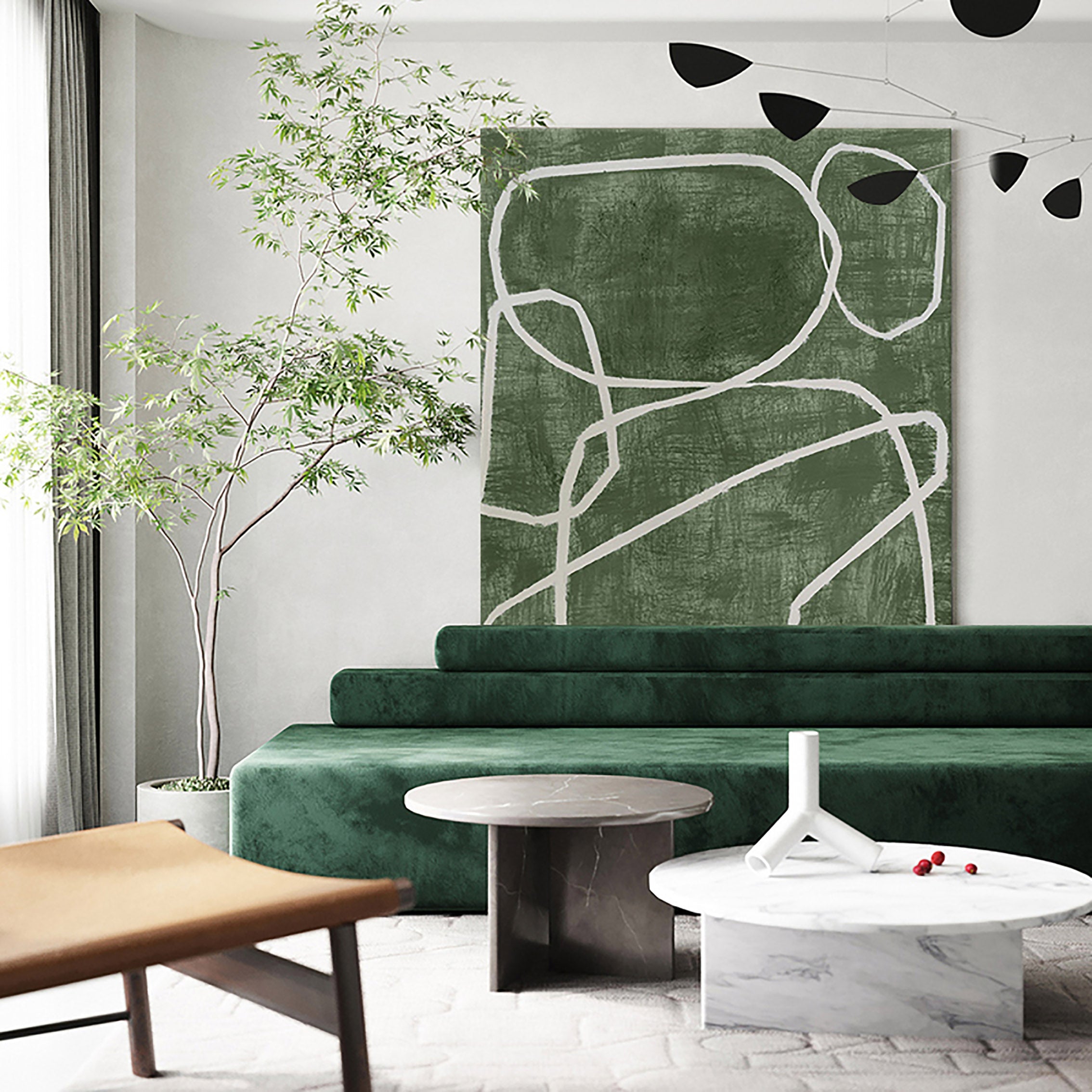 Abstract Tranquility Art Painting #WS085