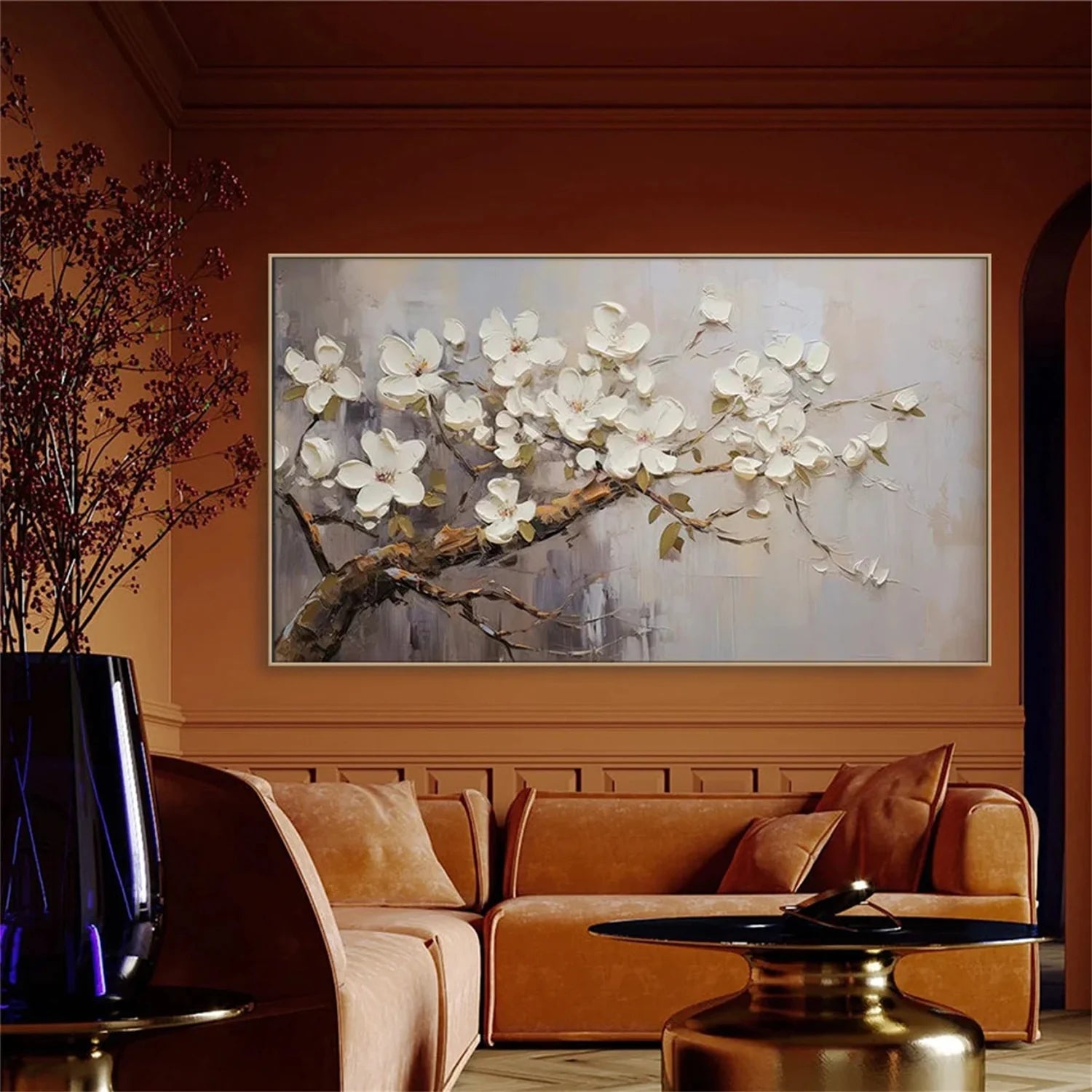 Flower And Tree Painting #FT 116