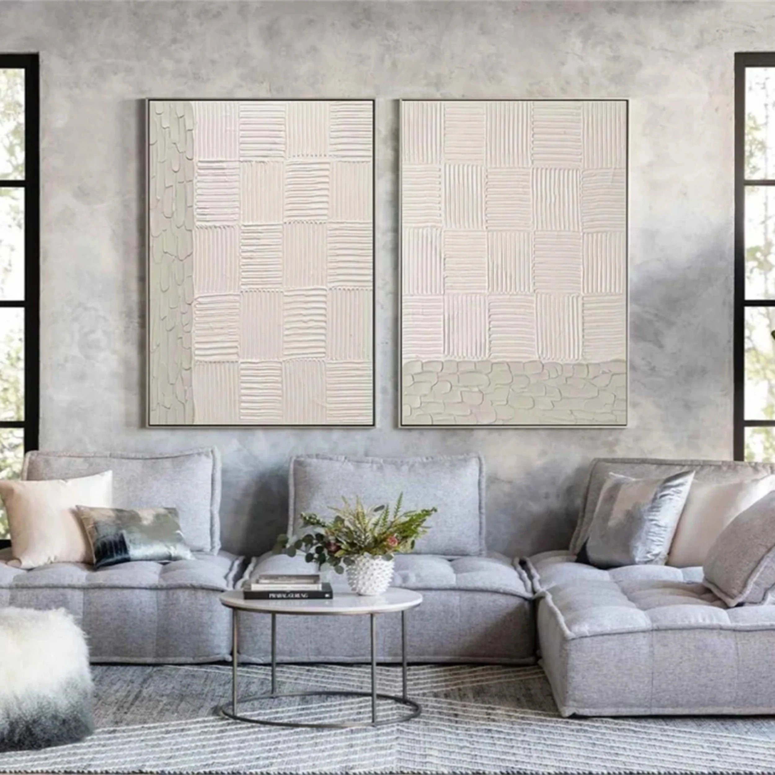 Abstract Tranquility Set of 2 #WS119