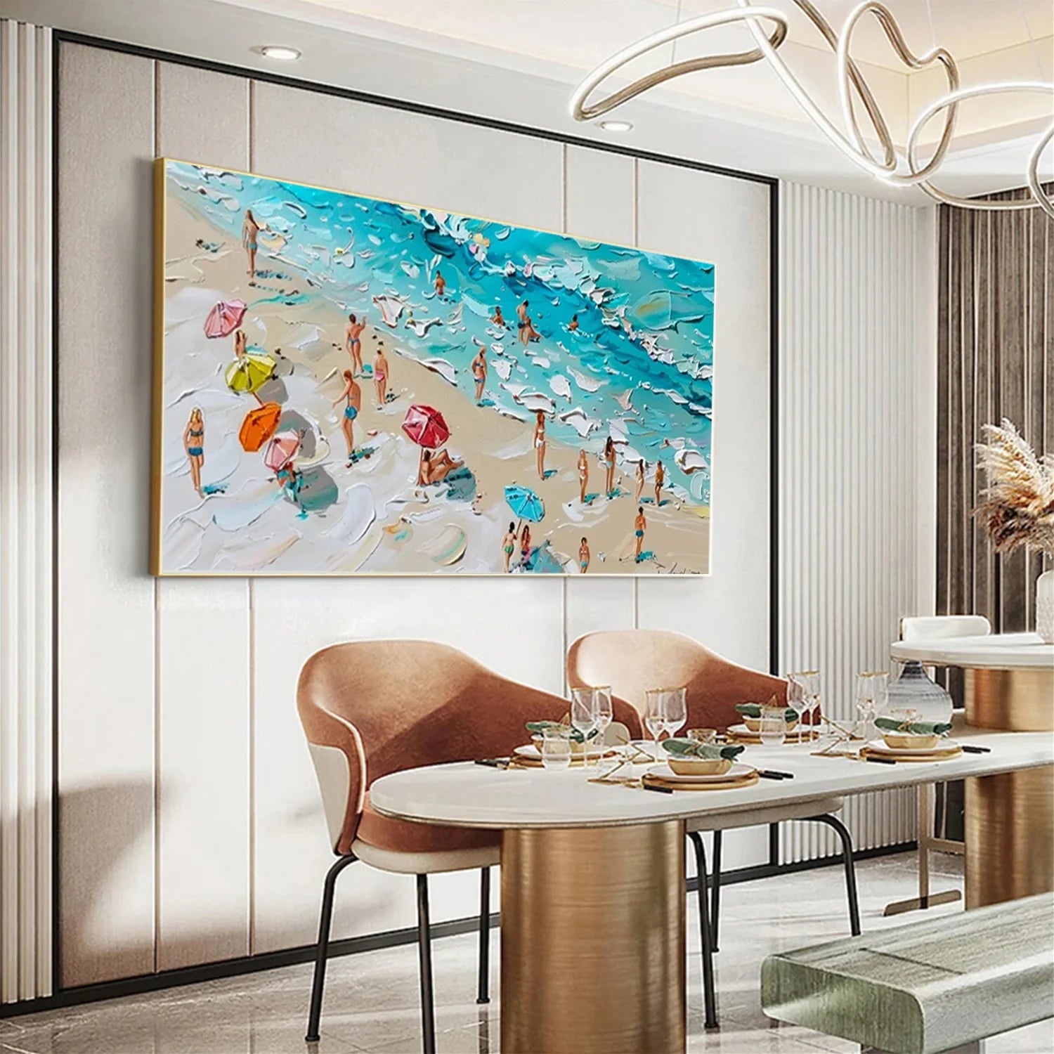 Sea & Sky Textured Art #MS094