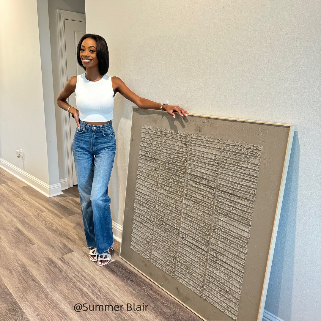 Tranquillité abstraite Lot de 2 #WS024