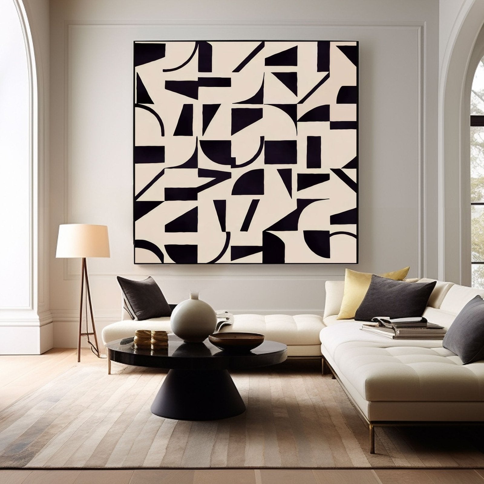 Abstract Painting "Bound by Opposites" - MasterGallery