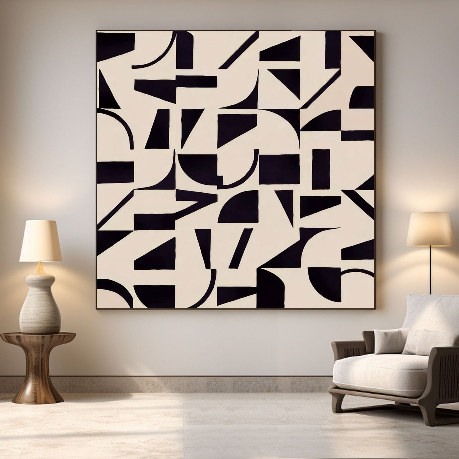 Abstract Painting "Bound by Opposites" - MasterGallery