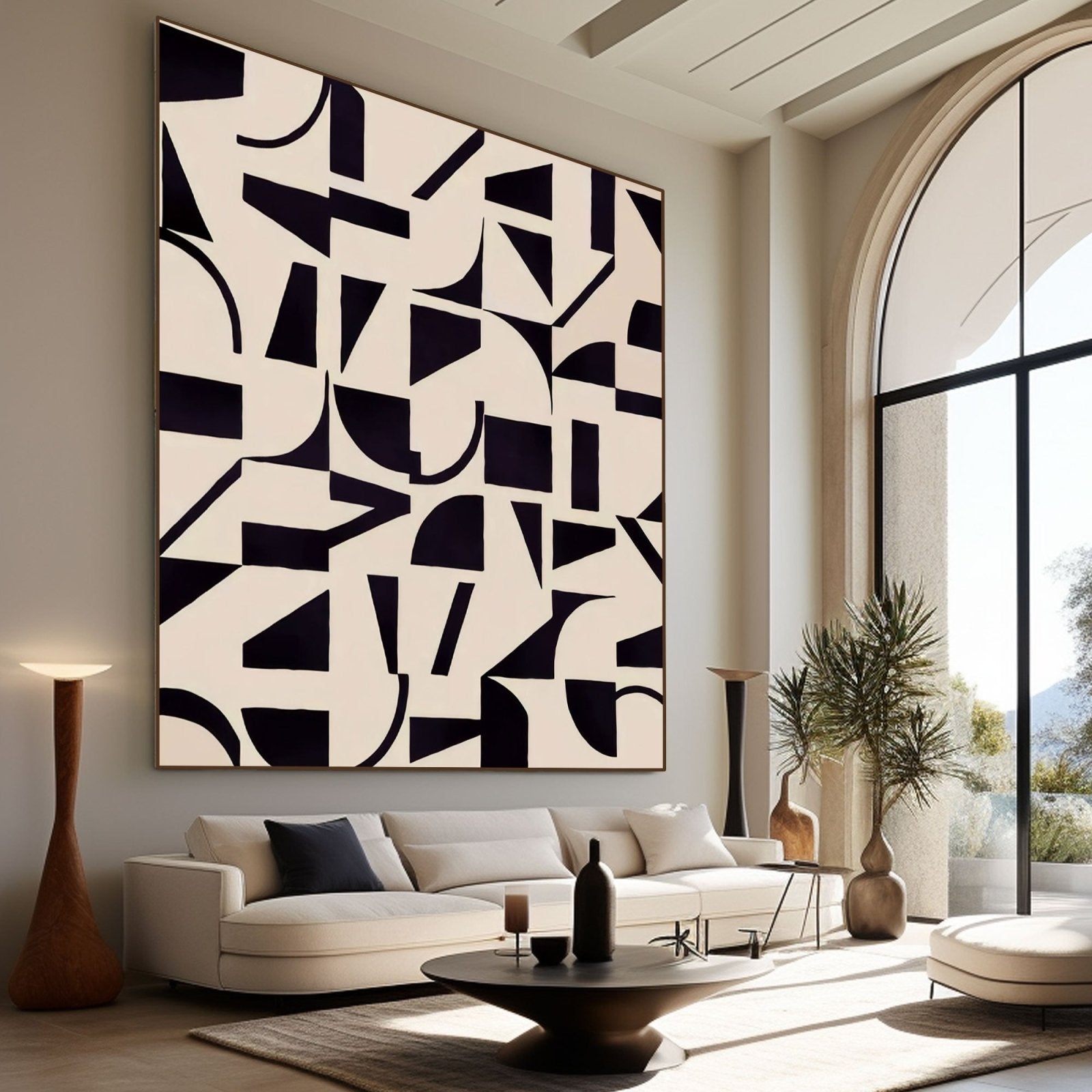 Abstract Painting "Bound by Opposites" - MasterGallery