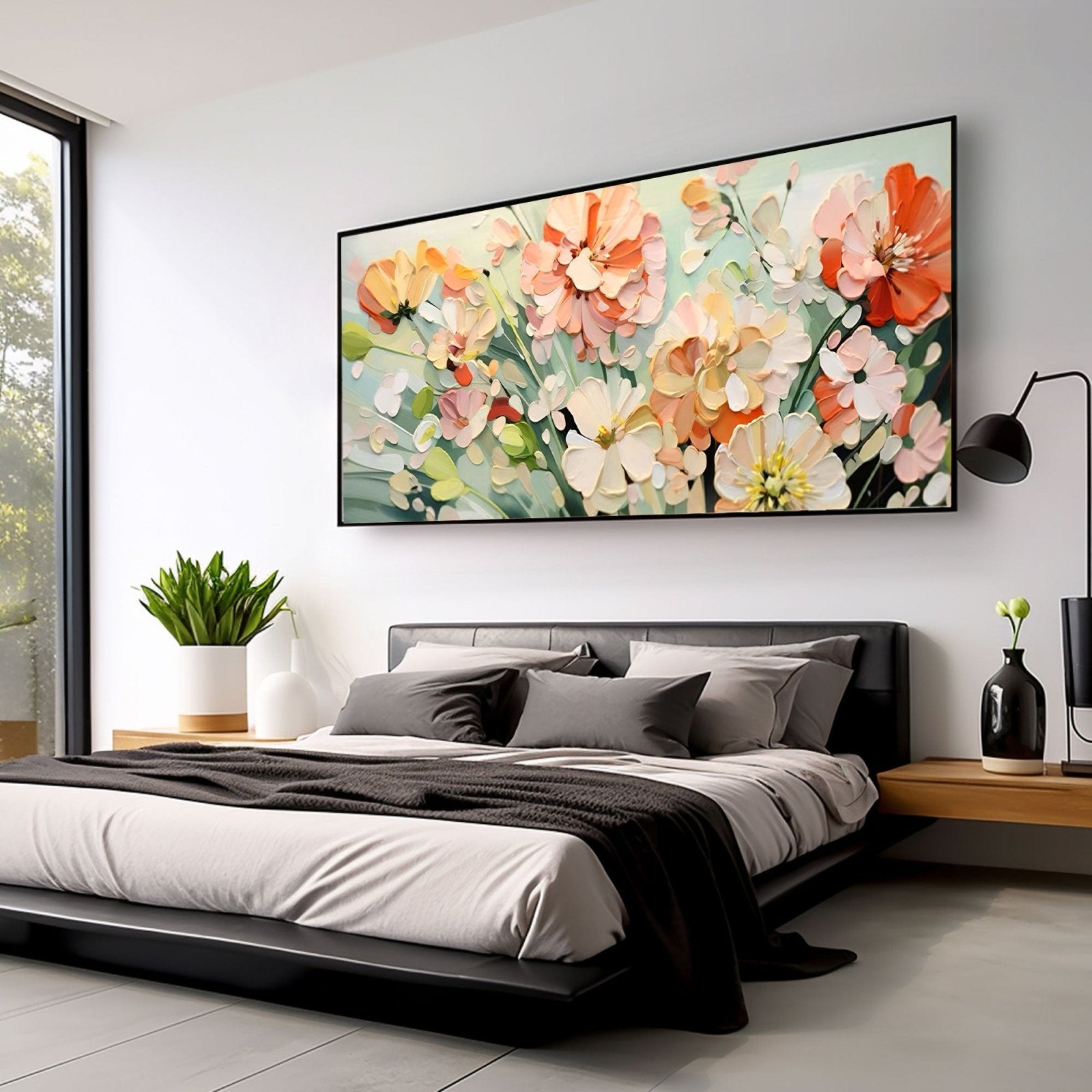 Abstract Painting "Harmony in Blossom" - MasterGallery