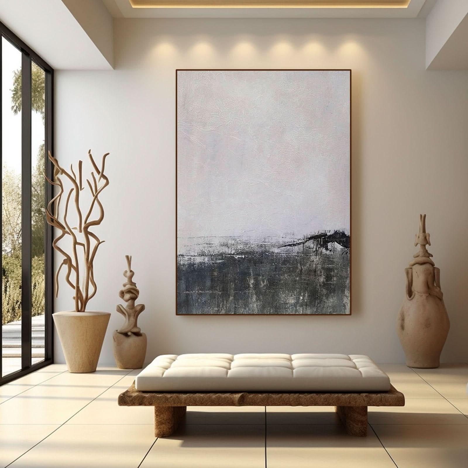 Abstract Painting "Horizons" - nukeart