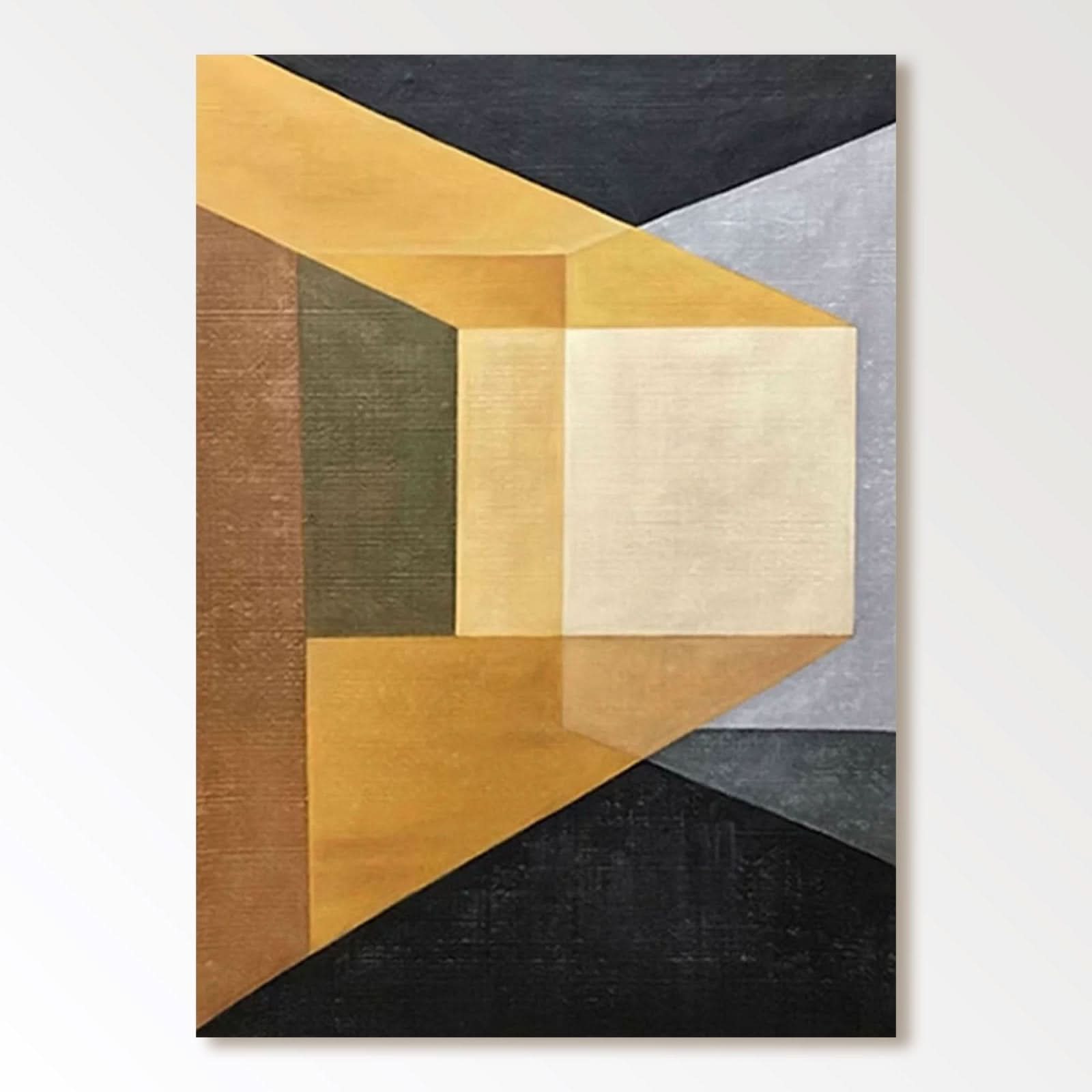 Abstract Painting "Promise at Dusk" - nukeart