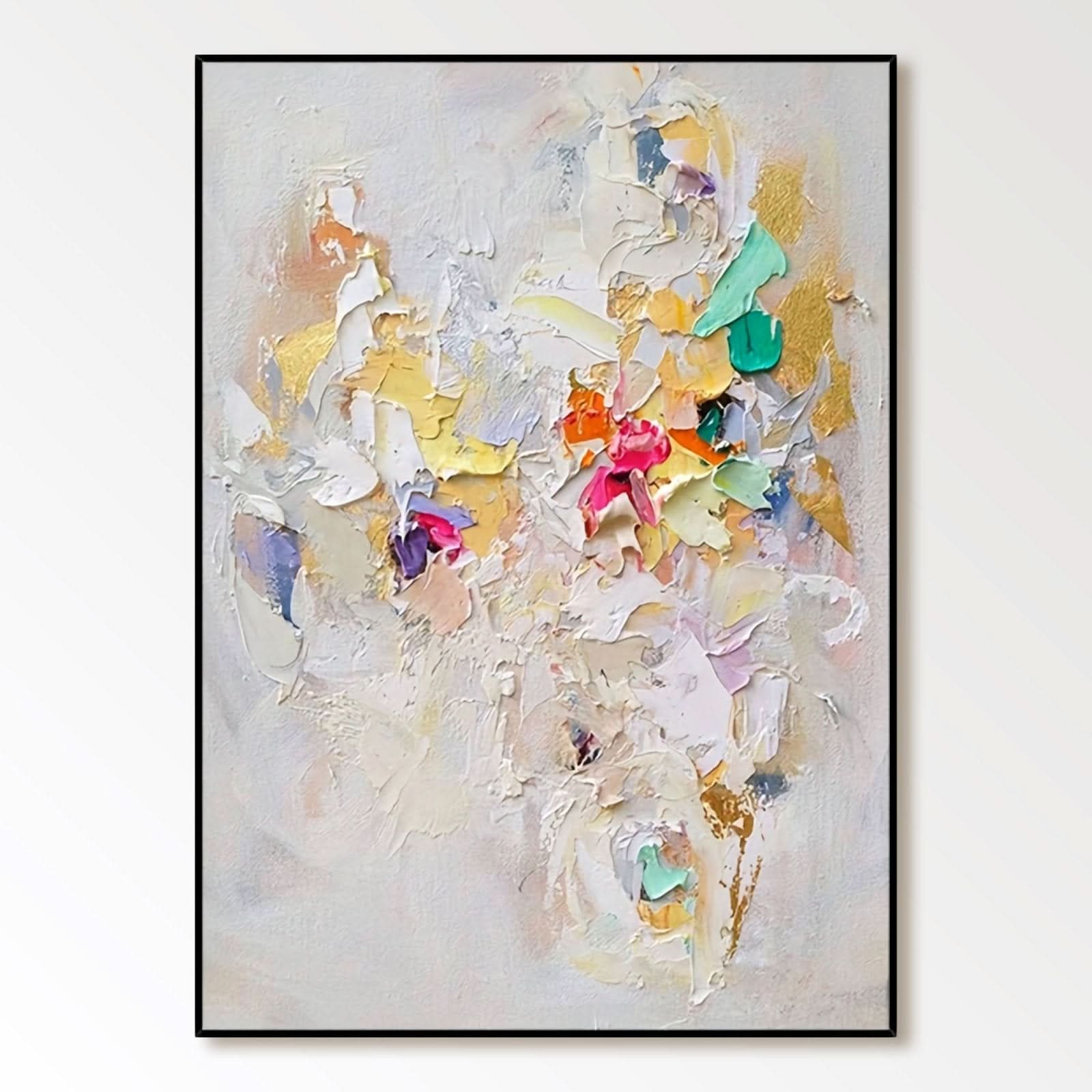 Abstract Painting "Resonance" - nukeart