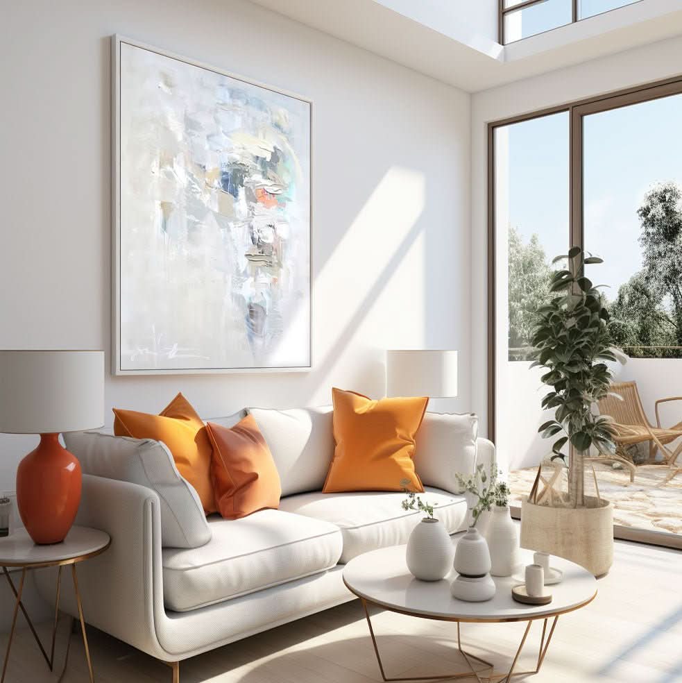 Abstract Painting "Reverie" - nukeart