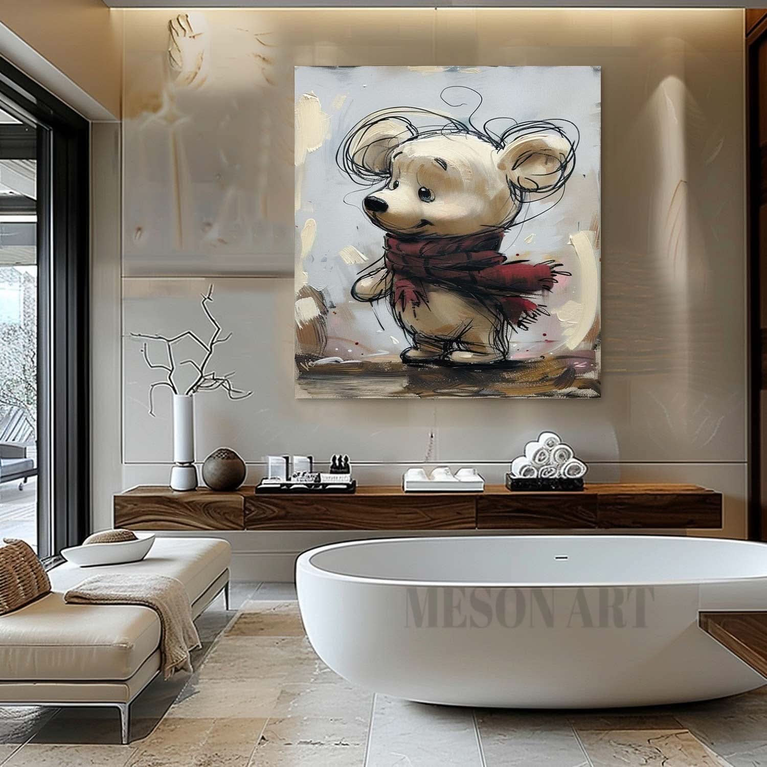 Winnie the Pooh Canvas Wall Art Winnie the Pooh Canvas Art for Sale Winnie the Pooh Graffiti Art