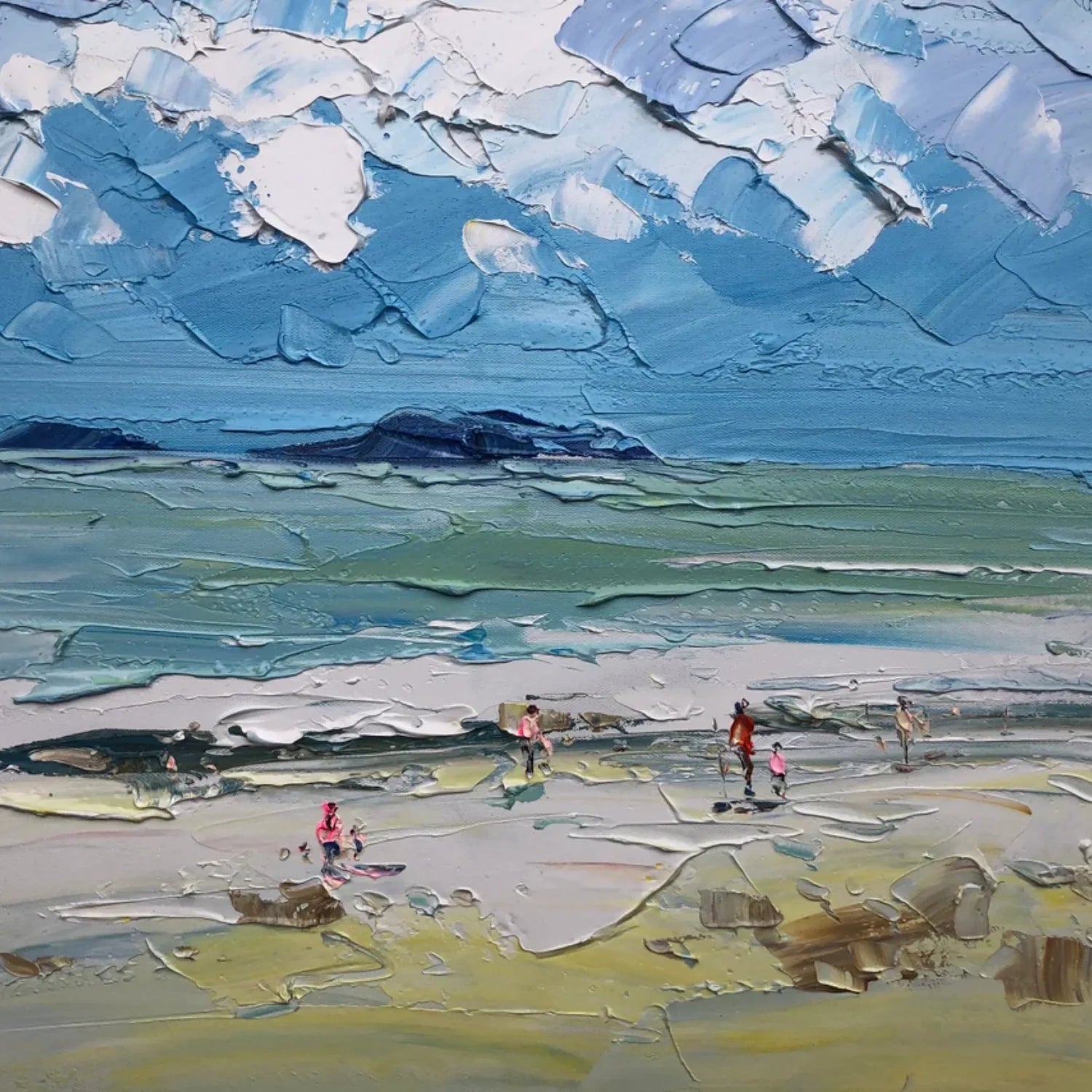 Sea & Sky Textured Art #MS097