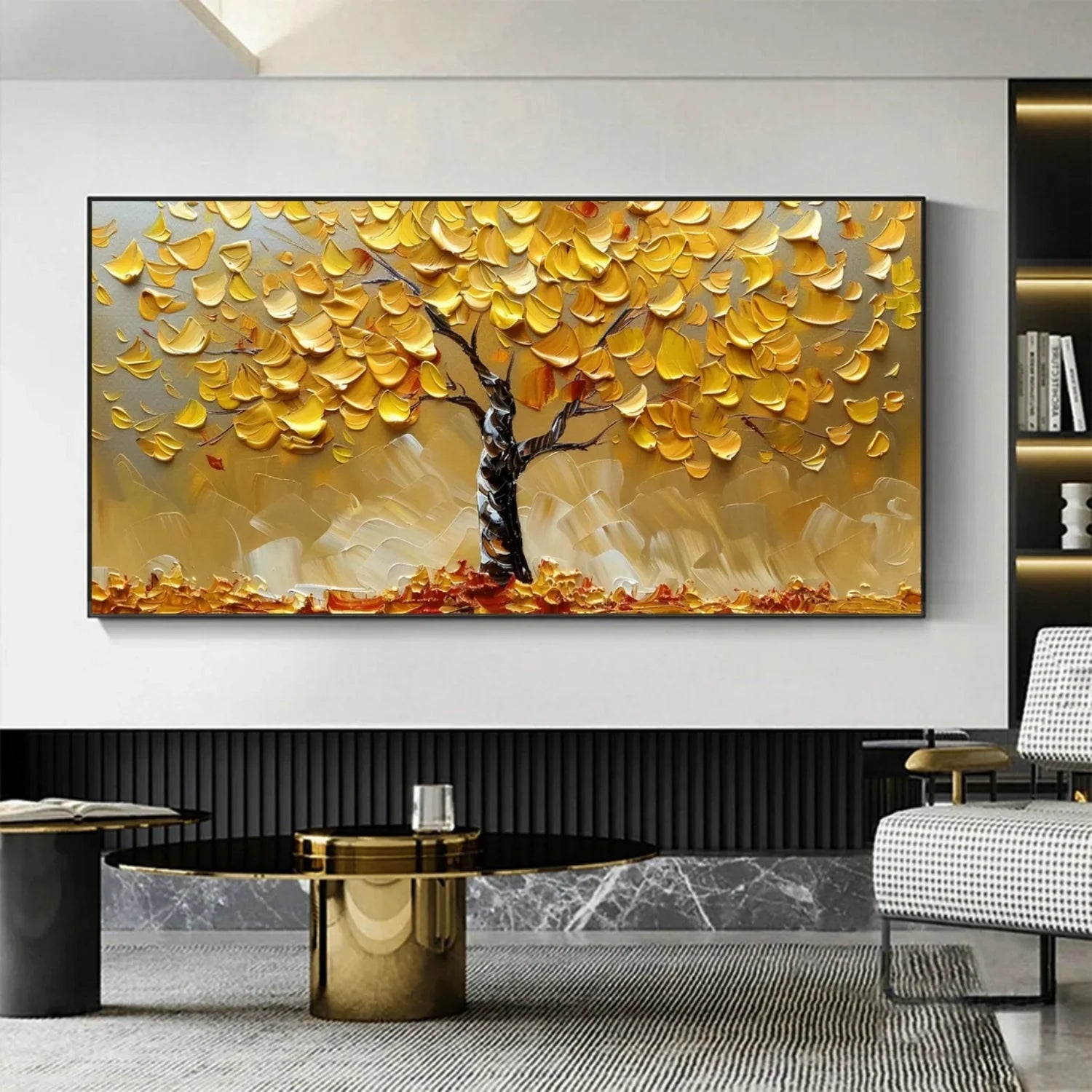 Flower And Tree Painting #FT 194
