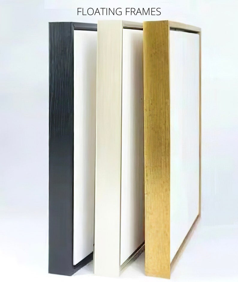 Turquoise Abstract Oil Painting