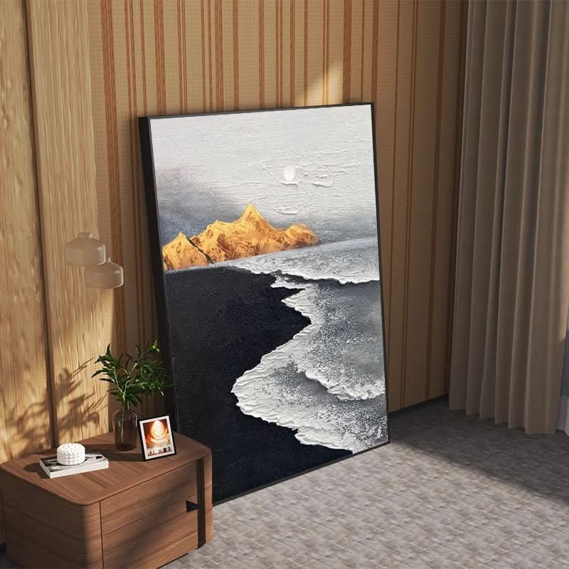 Wabi Sabi Wandkunst Abstrakte Kunst - EIN VERSPRECHEN DER LIEBE