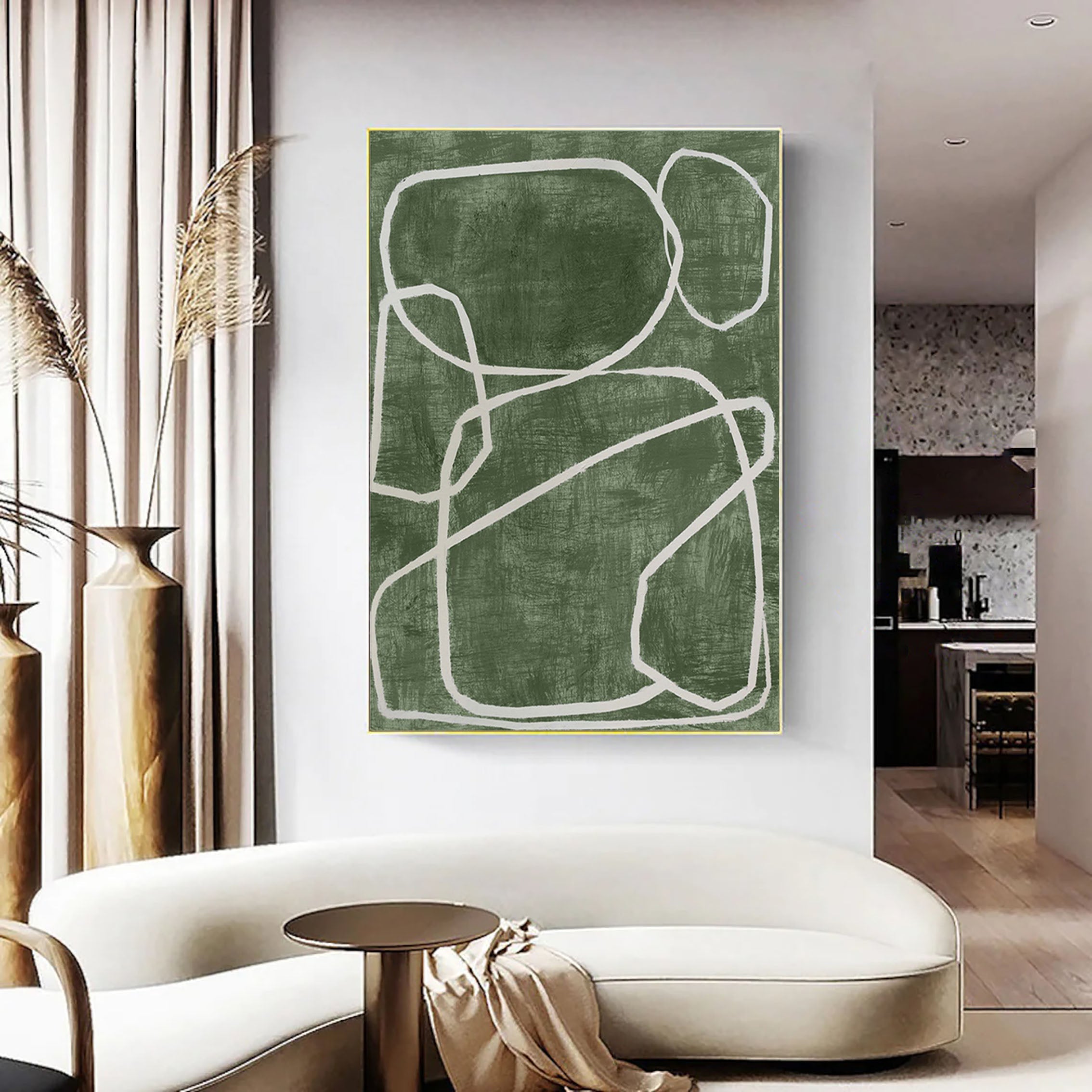 Abstract Tranquility Art Painting #WS085
