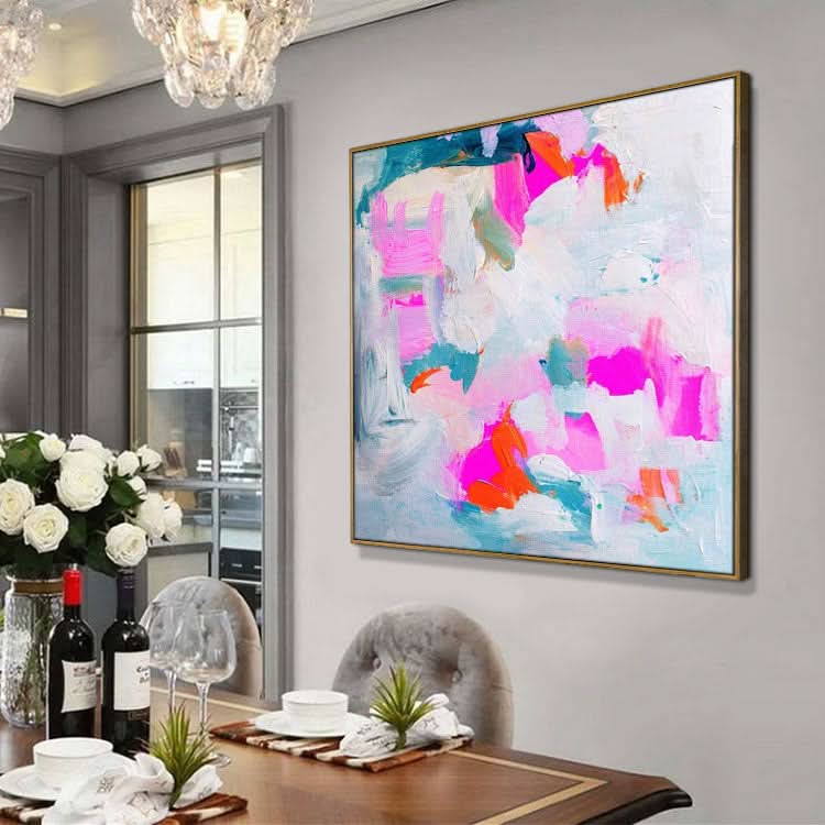 Große abstrakte Kunst Einzigartiges abstraktes Kunstwerk Abstraktes Leinwandgemälde | Mythologische Welt