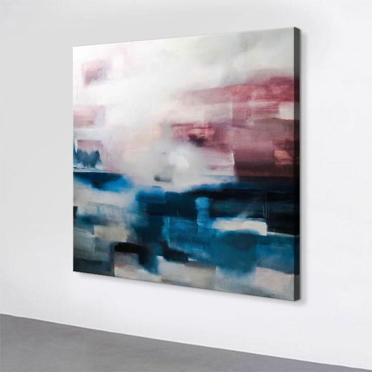 Peinture faite à la main Peinture surdimensionnée Peinture abstraite sur toile Peinture murale moderne | L'usine