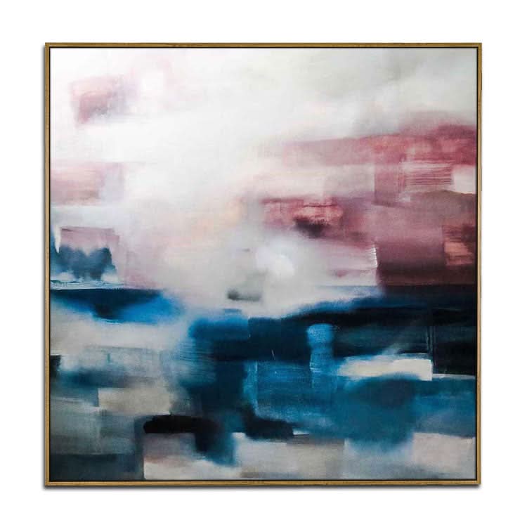 Peinture faite à la main Peinture surdimensionnée Peinture abstraite sur toile Peinture murale moderne | L'usine