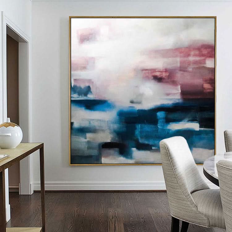 Peinture faite à la main Peinture surdimensionnée Peinture abstraite sur toile Peinture murale moderne | L'usine