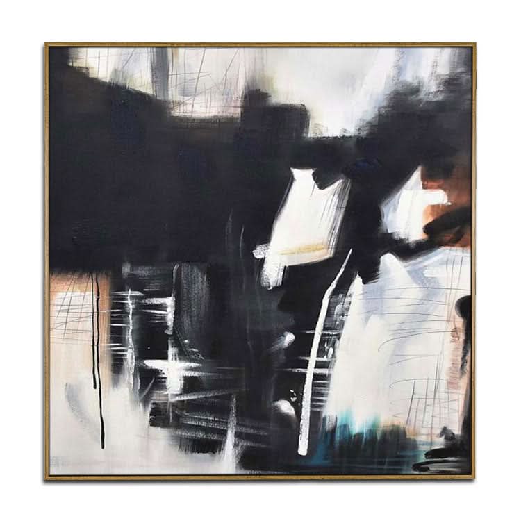 Grande peinture à l'huile sur toile Peinture à l'huile faite à la main Peinture à l'huile pour chambre à coucher Peinture à l'huile moderne | Pour dissiper