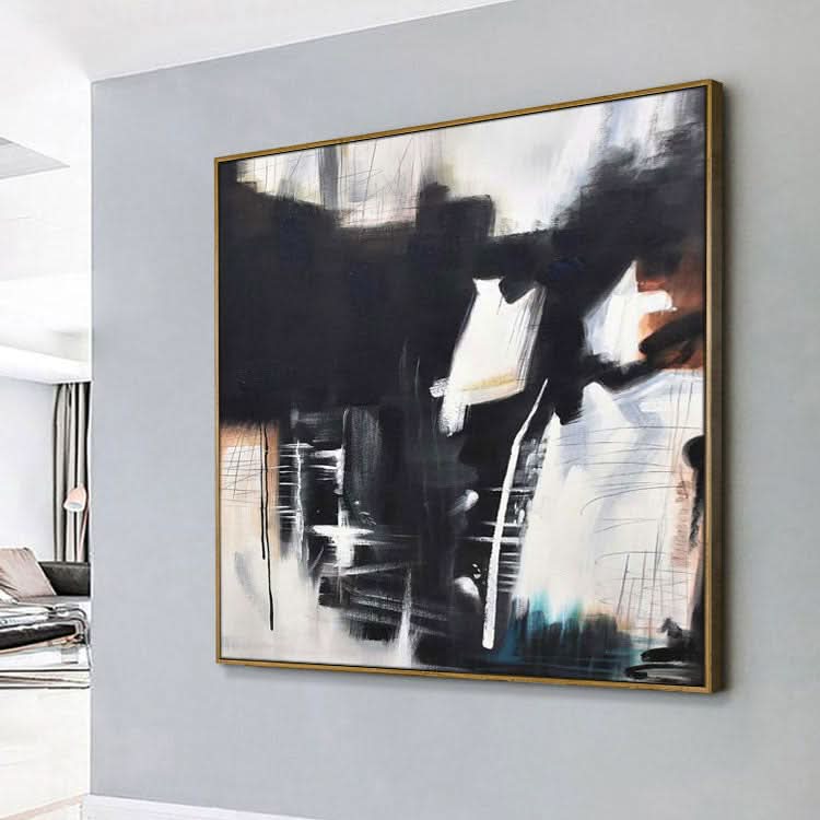 Grande peinture à l'huile sur toile Peinture à l'huile faite à la main Peinture à l'huile pour chambre à coucher Peinture à l'huile moderne | Pour dissiper