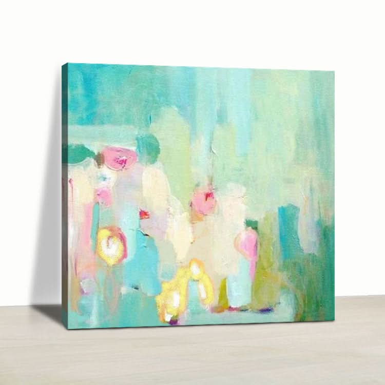 Wohnzimmerdekoration, Gemälde, Heimdekoration, Wandkunst, Gemälde, modern | Gebirgsbach