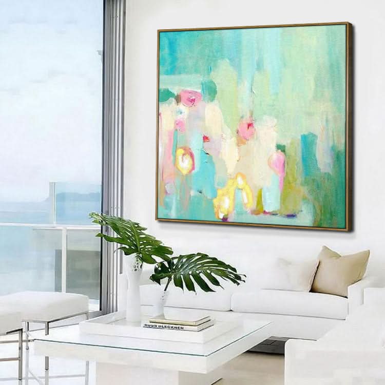 Wohnzimmerdekoration, Gemälde, Heimdekoration, Wandkunst, Gemälde, modern | Gebirgsbach