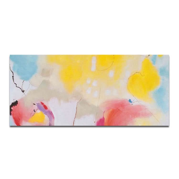 Peinture à l'huile peinte à la main Peinture d'art originale Peinture de grande taille Décoration de bureau Art simple Peinture orange Peinture rouge Peinture blanche | Art mural abstrait sur toile