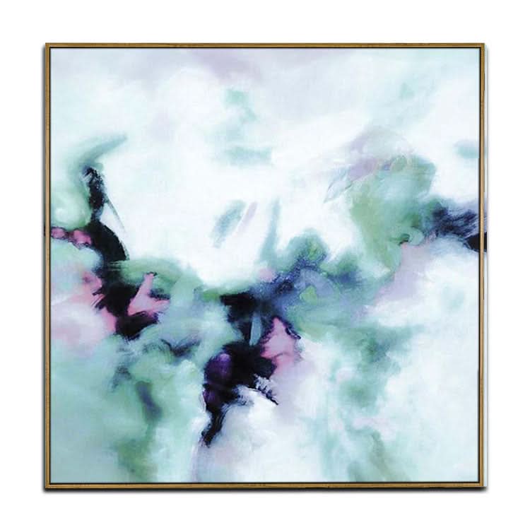 Peinture à l'huile abstraite à grande échelle peinte à la main | Sommet de l'Himalaya