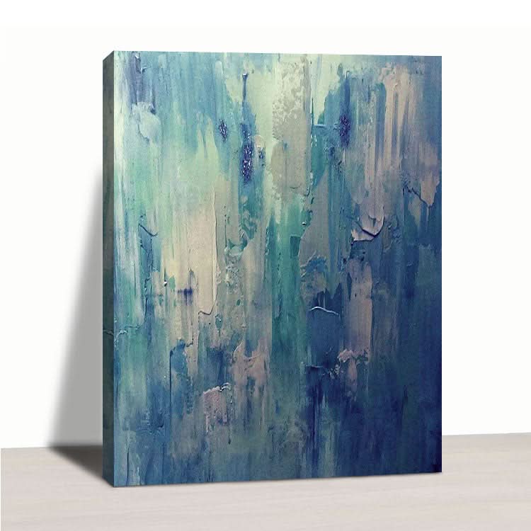 Toile d'art abstrait, peinture à l'huile moderne de figure humaine abstraite