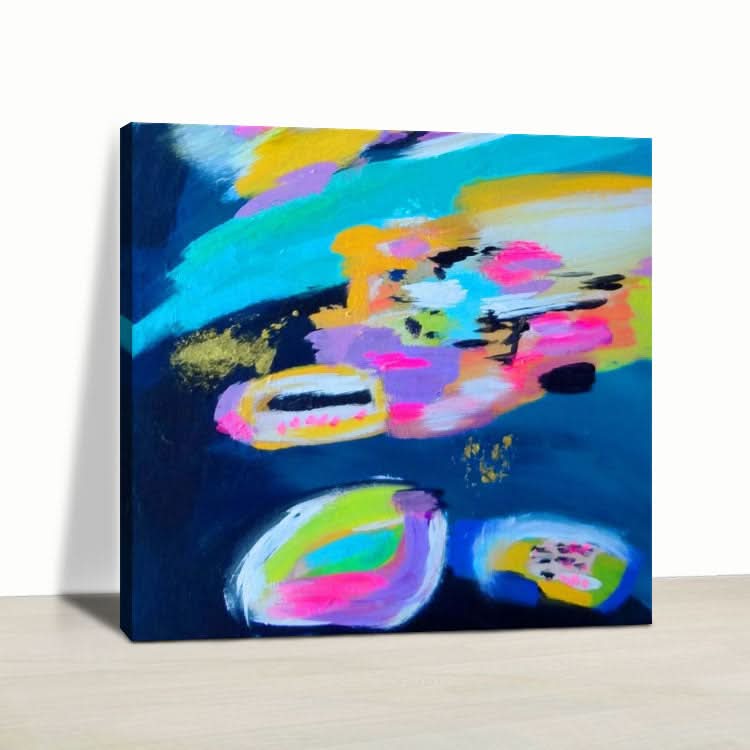 Modernes Acrylgemälde Abstraktes Acrylgemälde Restaurant Original Ölgemälde Handgemachtes Ölgemälde auf Leinwand | Rote Gezeiten