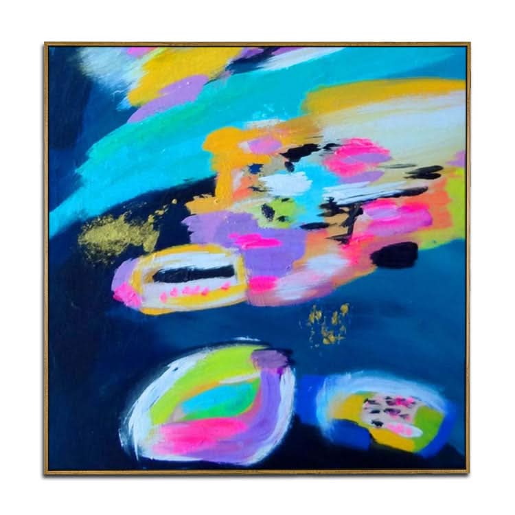 Modernes Acrylgemälde Abstraktes Acrylgemälde Restaurant Original Ölgemälde Handgemachtes Ölgemälde auf Leinwand | Rote Gezeiten