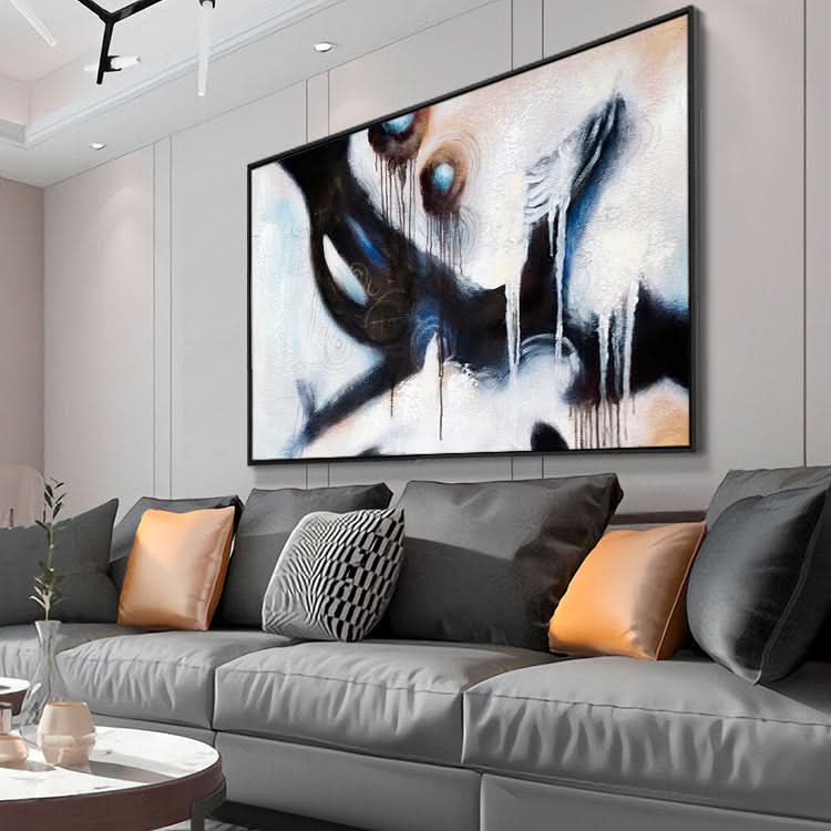 Modern, Abstract, Textured, Canvas Wall Art,Modern Textured Painting