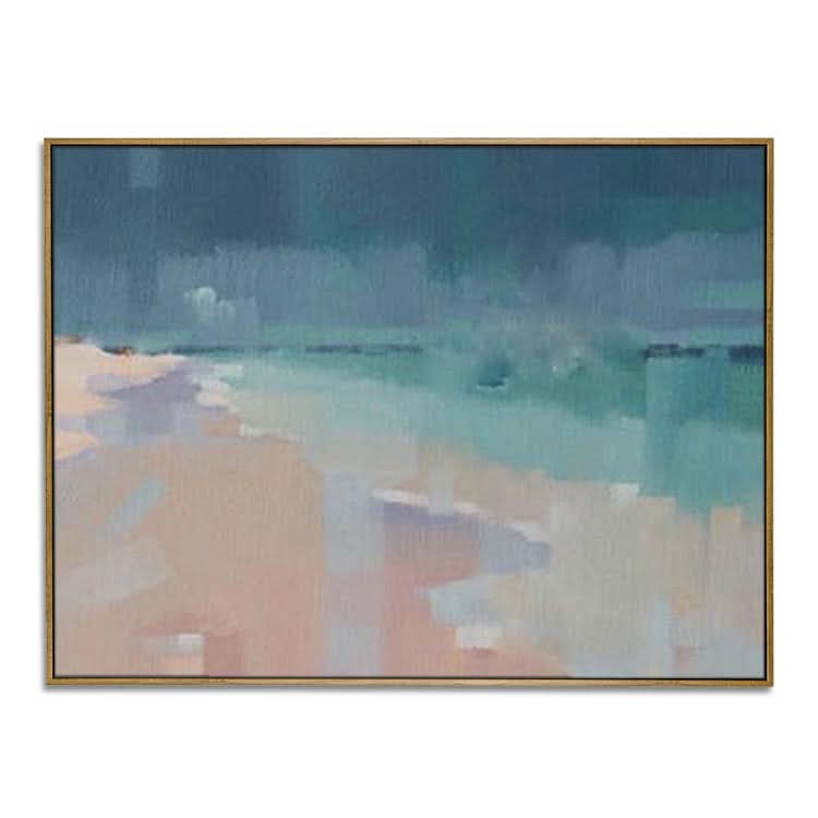 peinture abstraite originale, peinture abstraite colorée moderne, art mural abstrait moderne