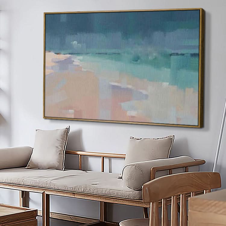 peinture abstraite originale, peinture abstraite colorée moderne, art mural abstrait moderne