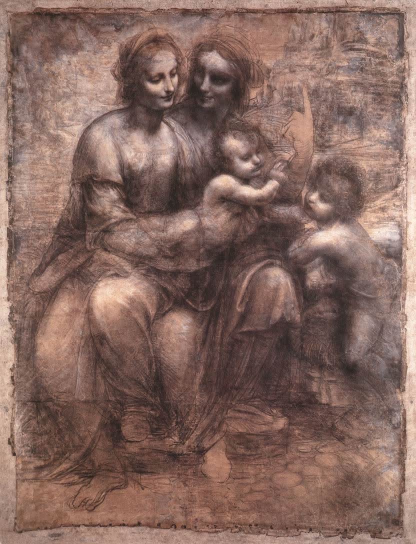 La Vierge à l'Enfant avec sainte Anne et le jeune saint Jean