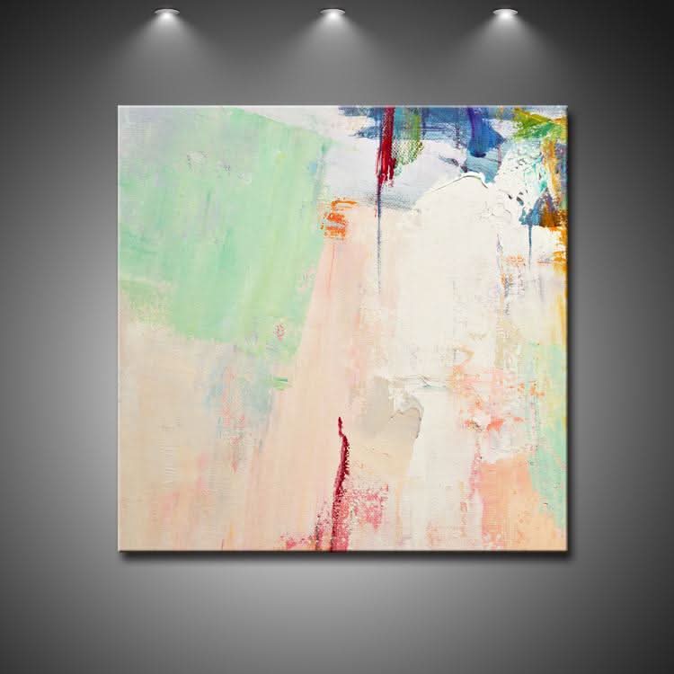 Große Leinwand Wandkunst Zeitgenössische Kunst Abstrakte Malerei Ölgemälde auf Leinwand | Von den Bergen gerufen