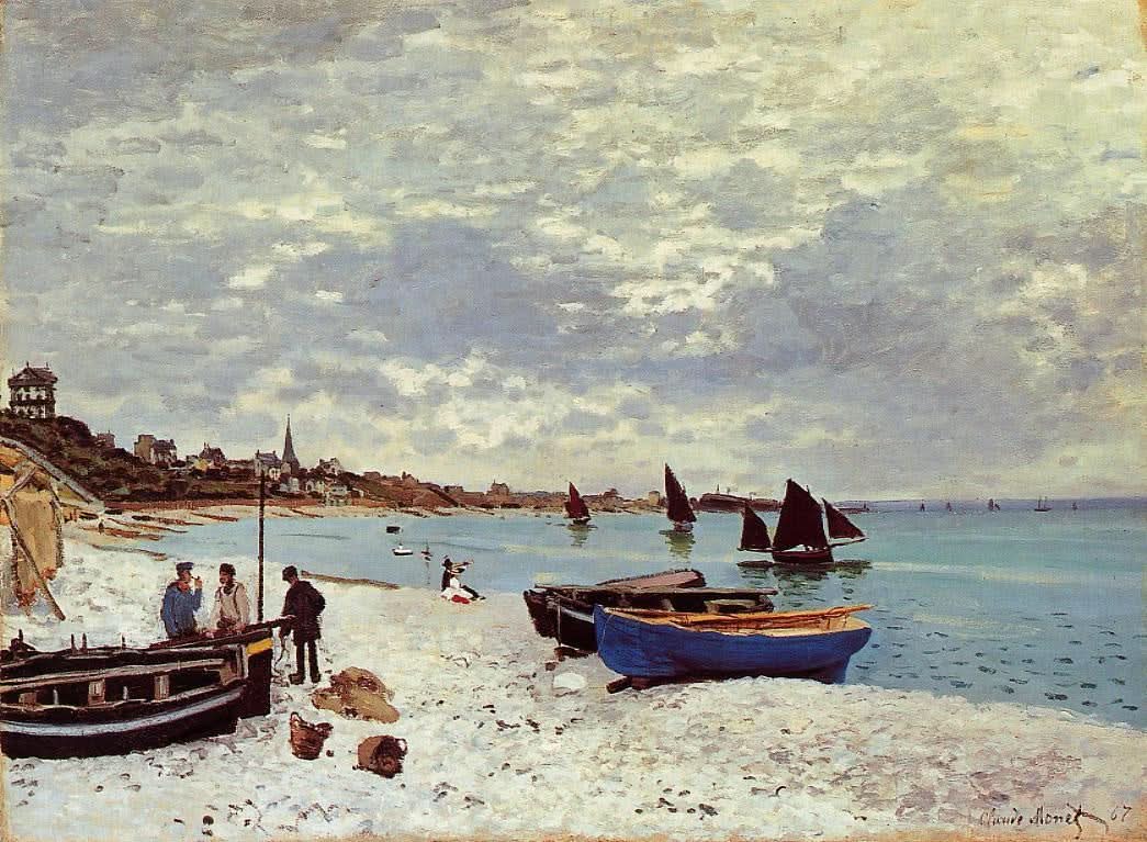 Der Strand von Sainte Adresse