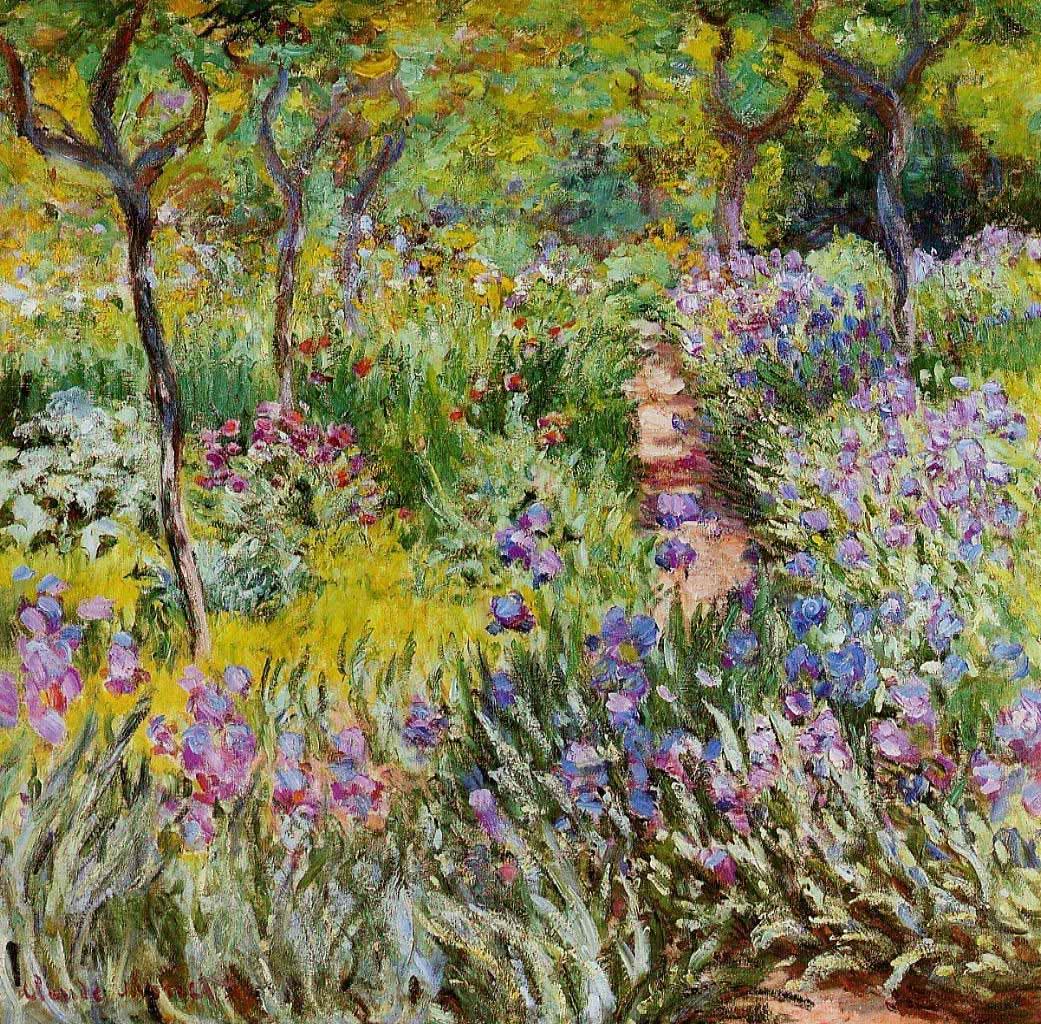 Le jardin des Iris à Giverny