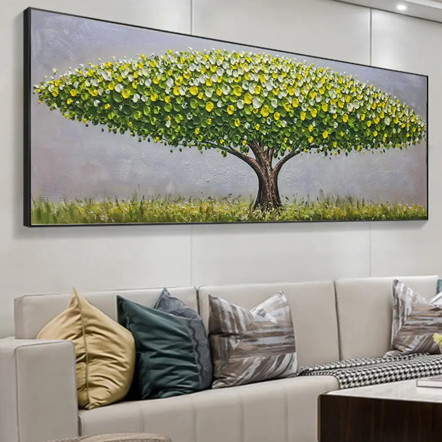 Flower And Tree Painting #FT 006