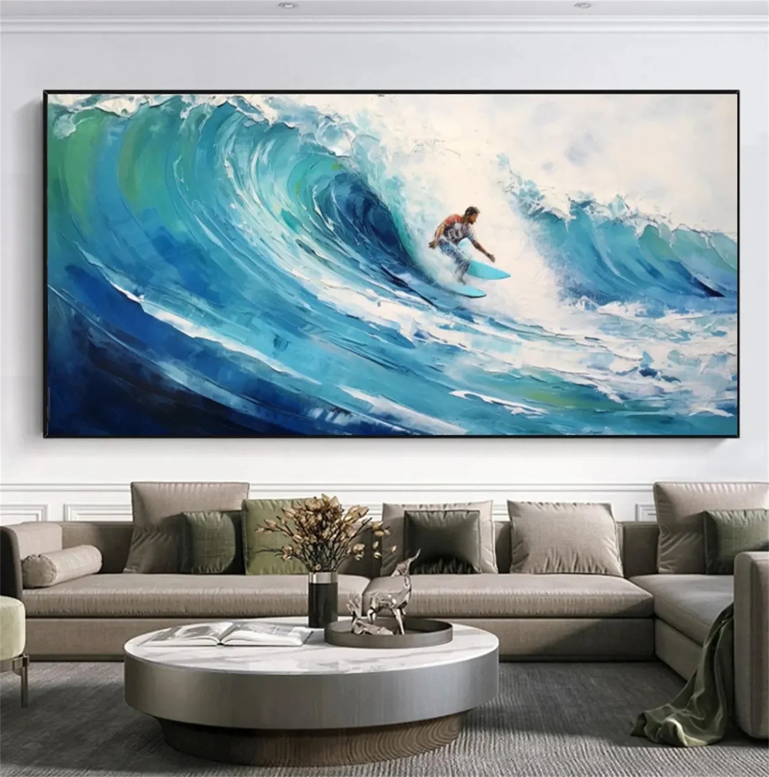 Minimalist Sea & Sky Art #MS088