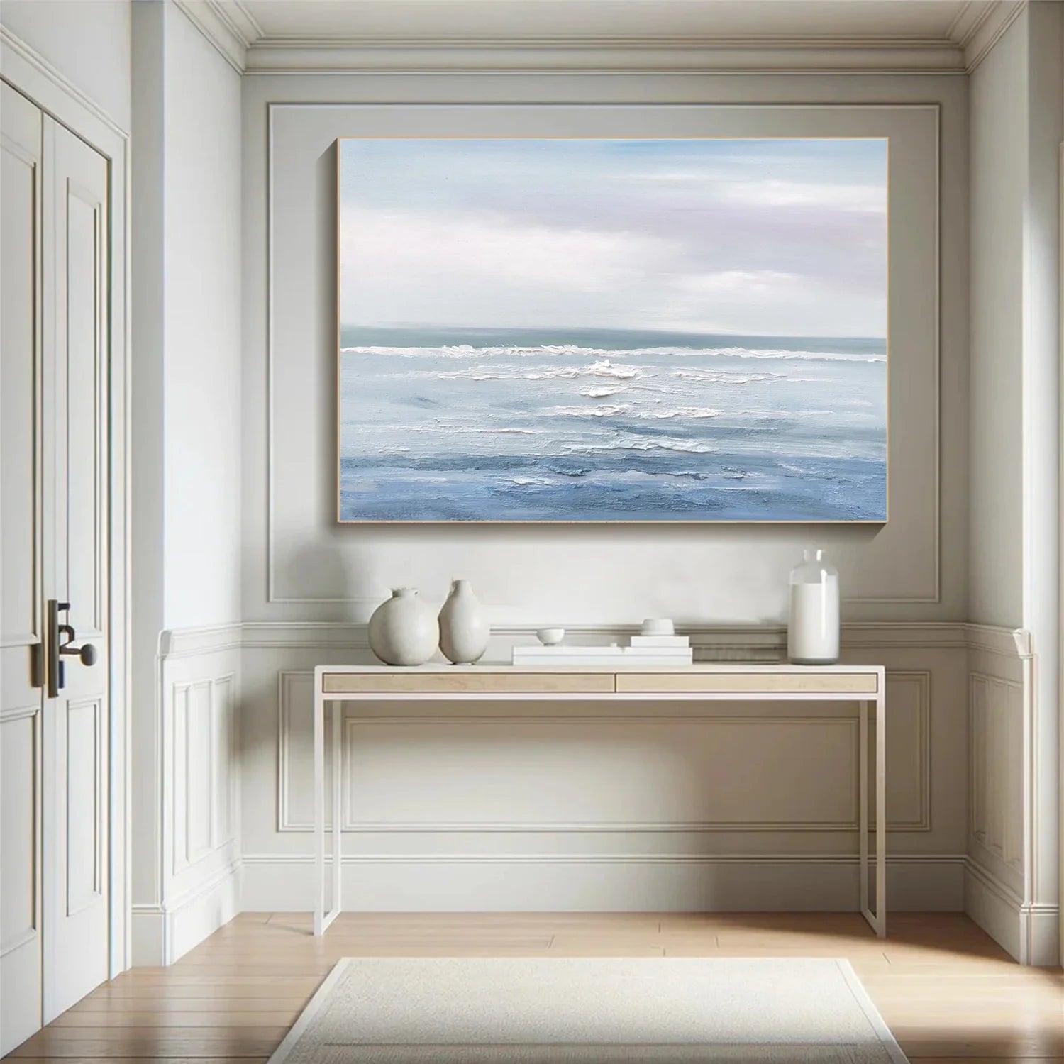 Sea & Sky Abstract Wall Art #MS130